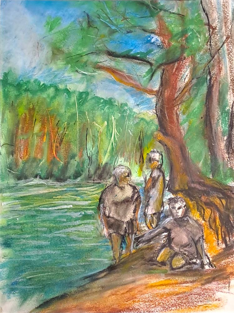 At the lake