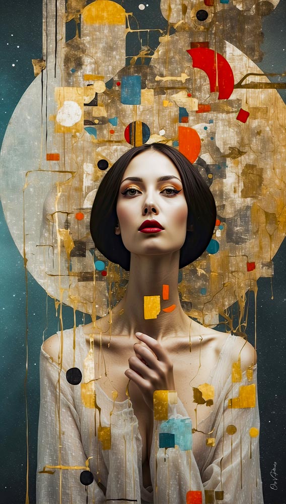 The elegance of the color riot