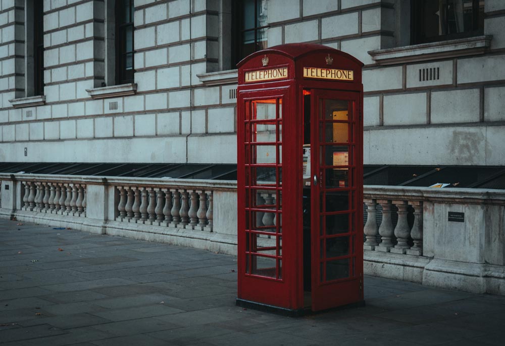 Słynna londyńska budka telefoniczna
