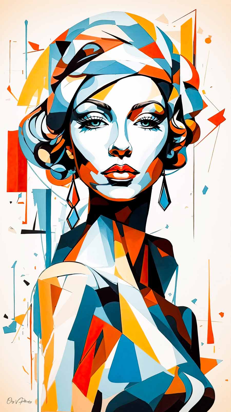 Elegant and colorful