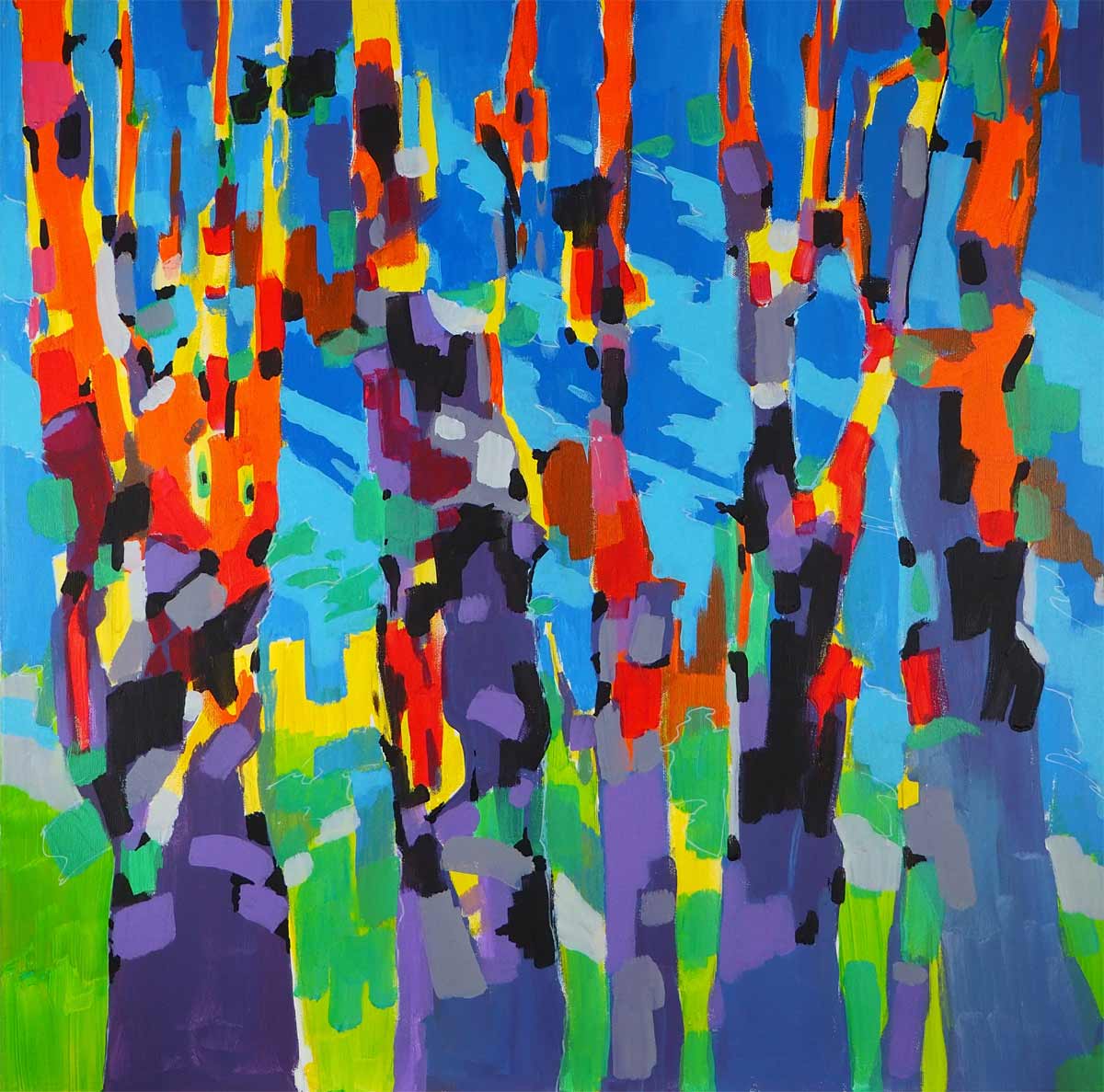 Burning Trees