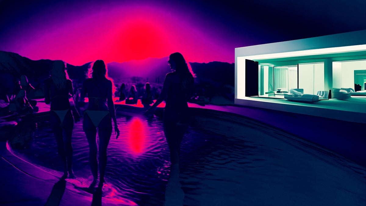 Women in the Pool III