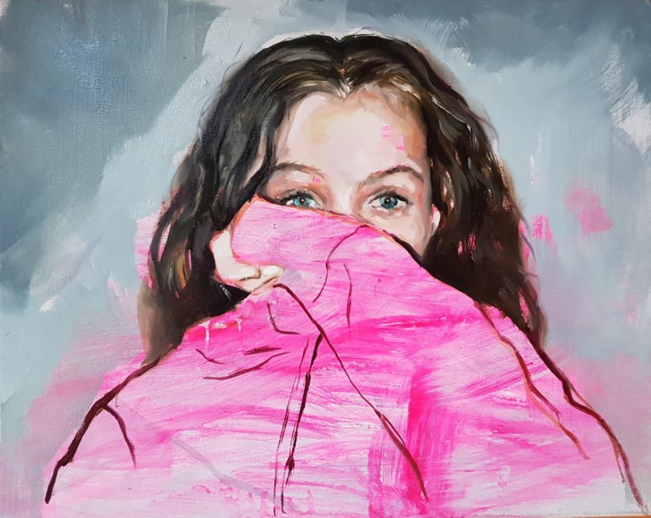 Pink Sweater